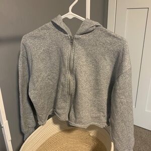 Girls Art Class Grey Zip-up Size 10/12